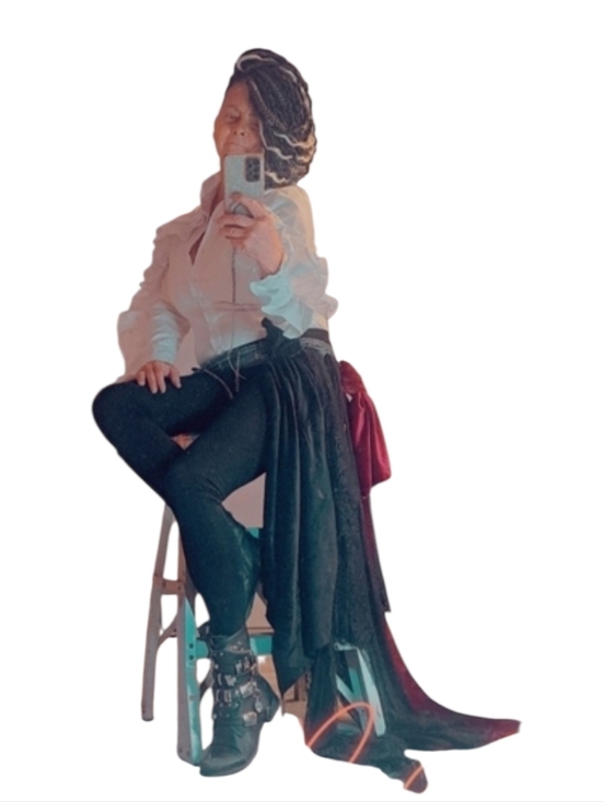 Dresses & Skirts - Gothic/Velvet BUSTLE SKIRT
